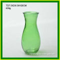 Slim Glass Vases in Greed Color